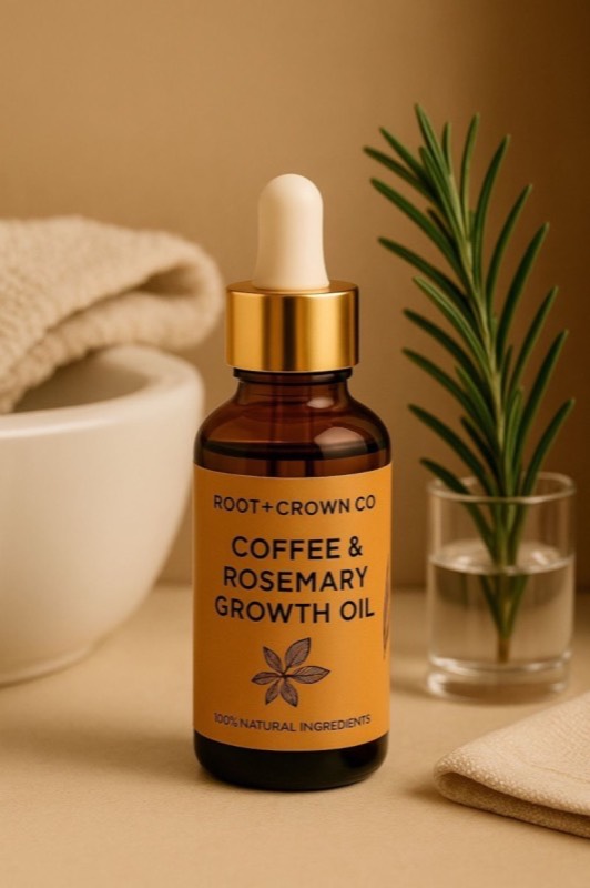 Coffee & Rosemary Growth Oil