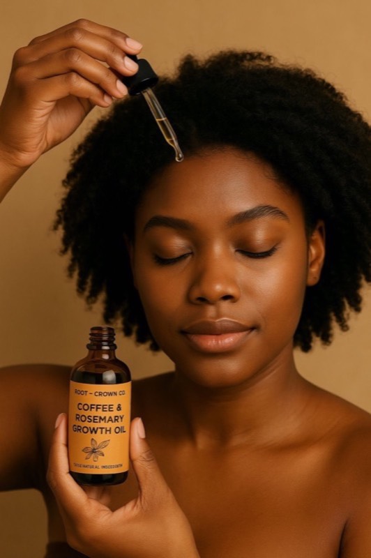 Coffee & Rosemary Growth Oil